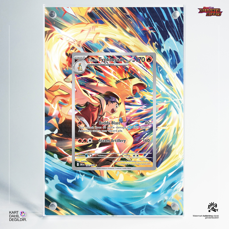 Typhlosion - Destined Rivals - Extended Art Display
