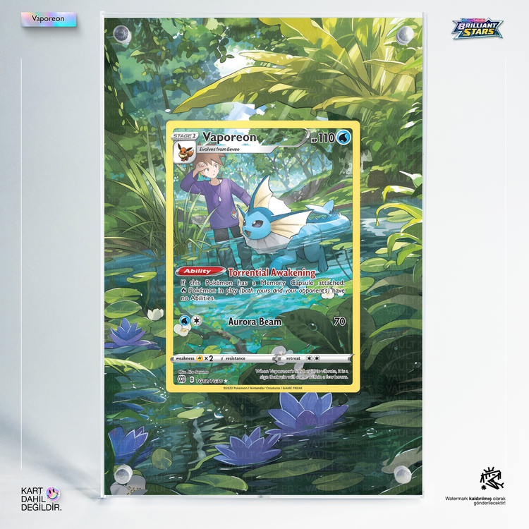 Vaporeon - Extended Art Display