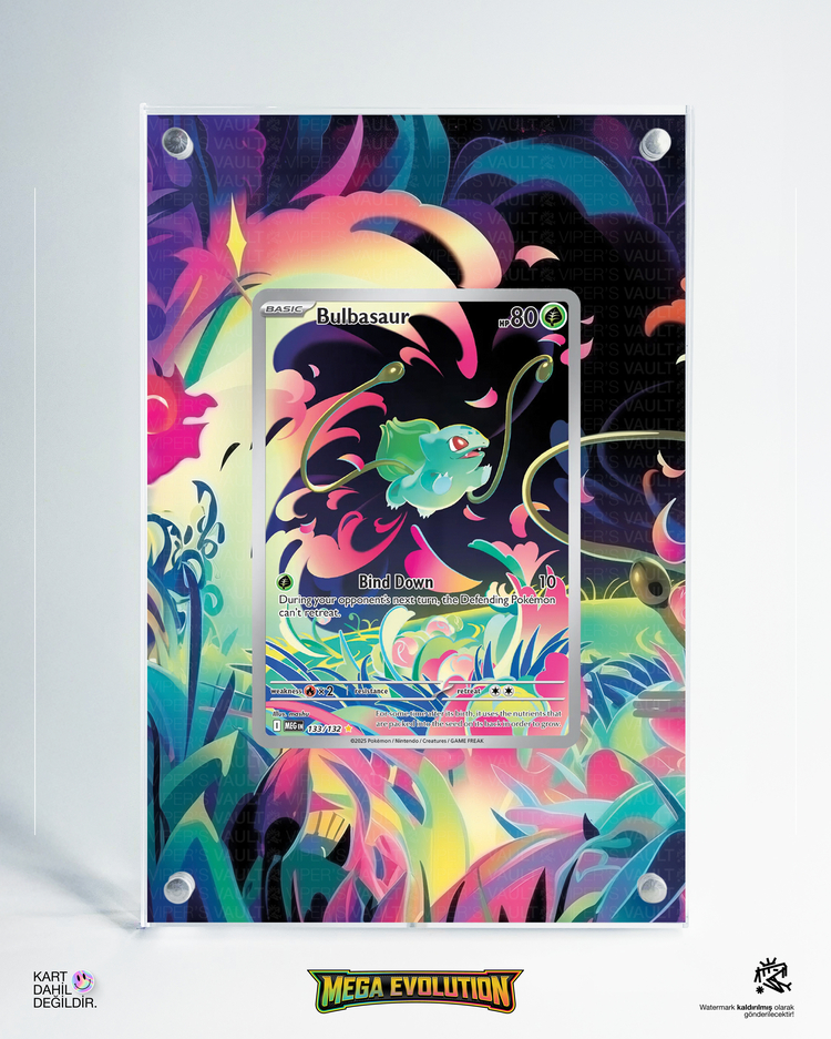 Bulbasaur - Mega Evolution - Extended Art Display