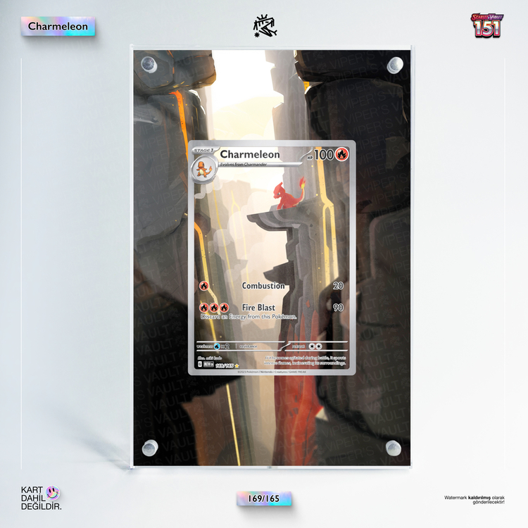 Charmeleon 151 - Extended Art Display