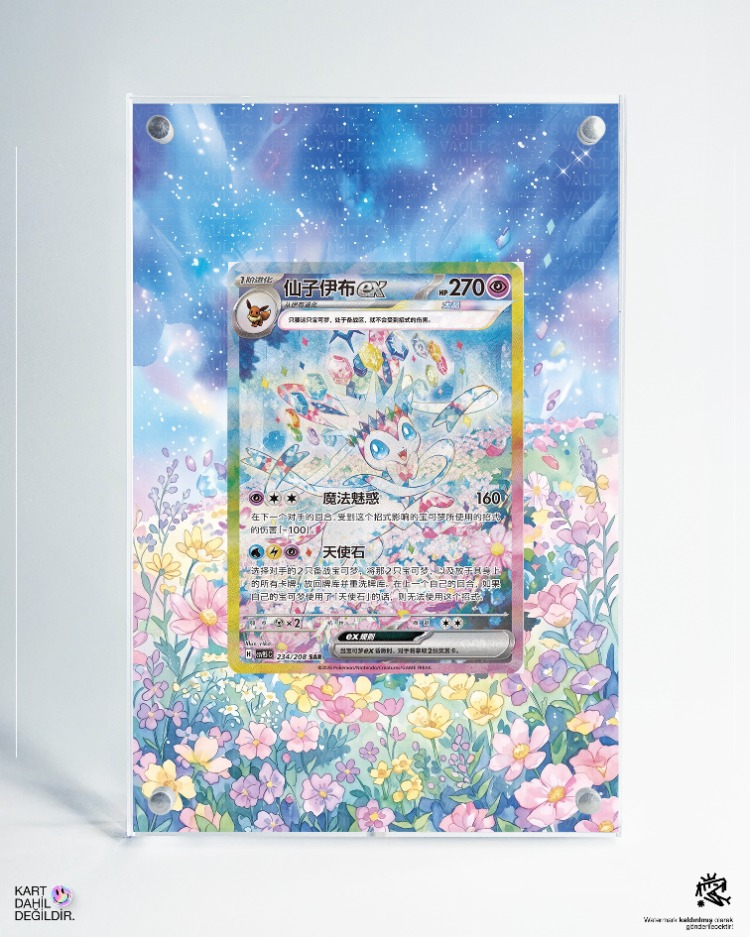 Sylveon ex Chinese Exclusive - Extended Art Display 