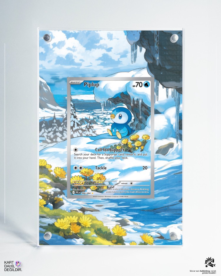 Piplup - Phantasmal Flames - Extended Art Display
