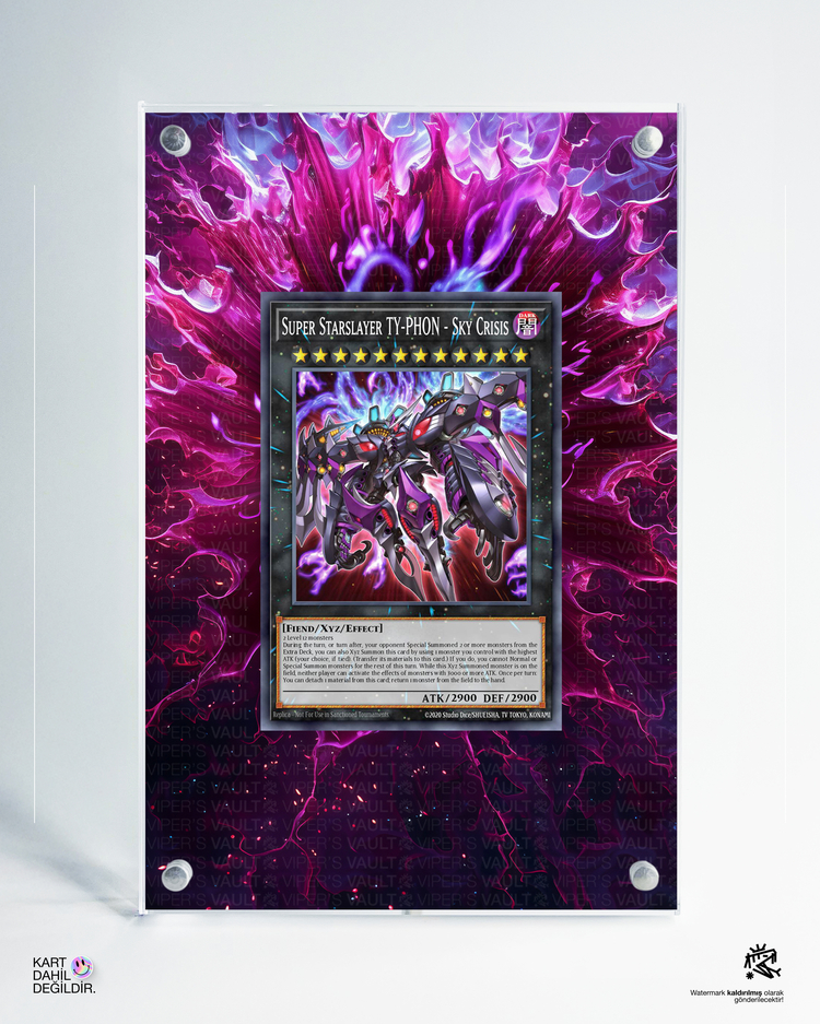 Super Starslayer Ty-Phon - Sky Crisis - Yu-Gi-Oh - Extended Art Display
