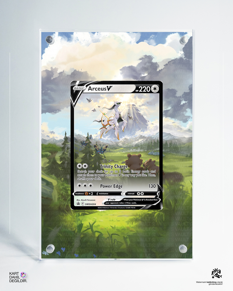 Arceus V - SWSH Promo - Extended Art Display