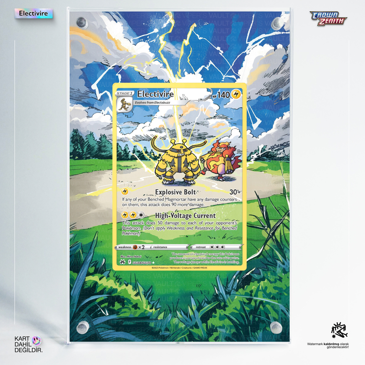 Electivire - Extended Art Display
