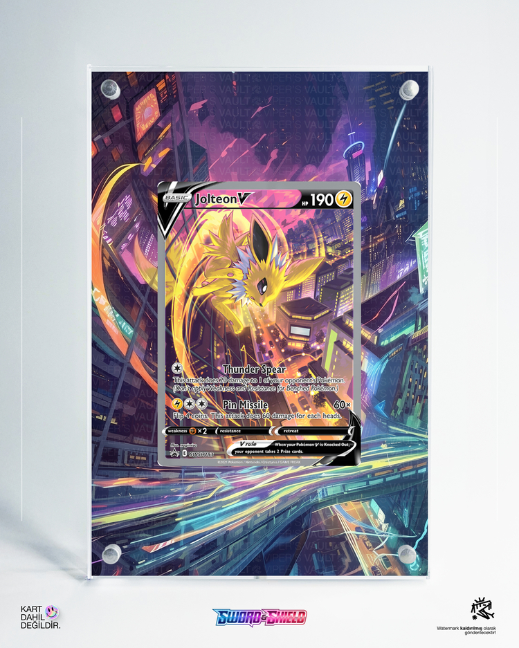 Jolteon V - Sword&Shield Promo - Extended Art Display