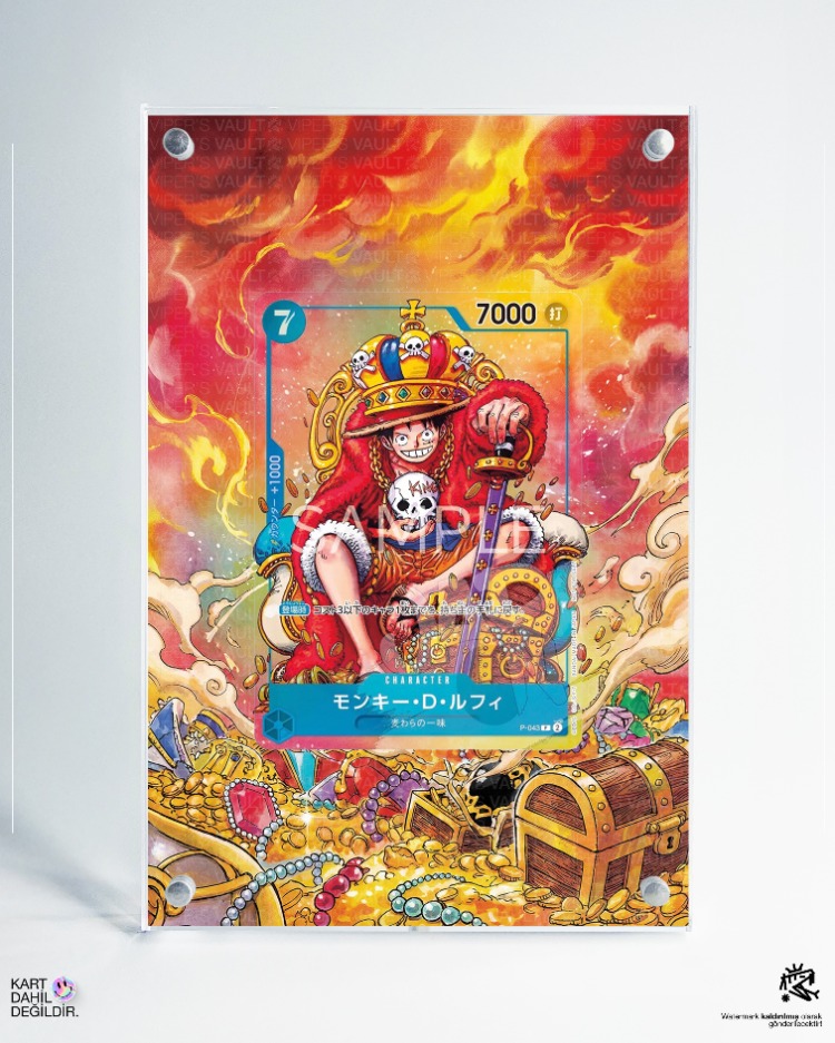 Monkey D Luffy - P-043 PROMO - Extended Art Display