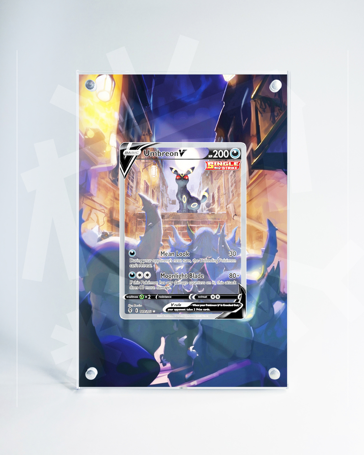Umbreon V Evolving Skies - Extended Art Display