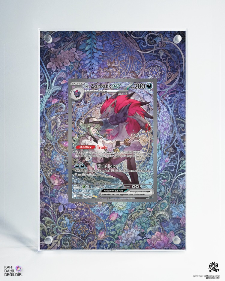 N's Zoroark - Ascended Heroes - Extended Art Display