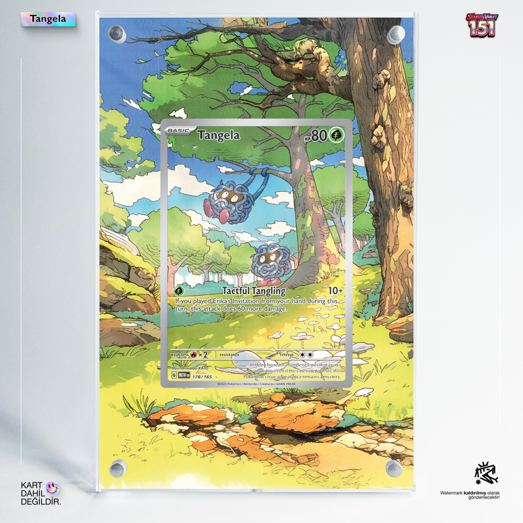 Tangela 151 - Extended Art Display