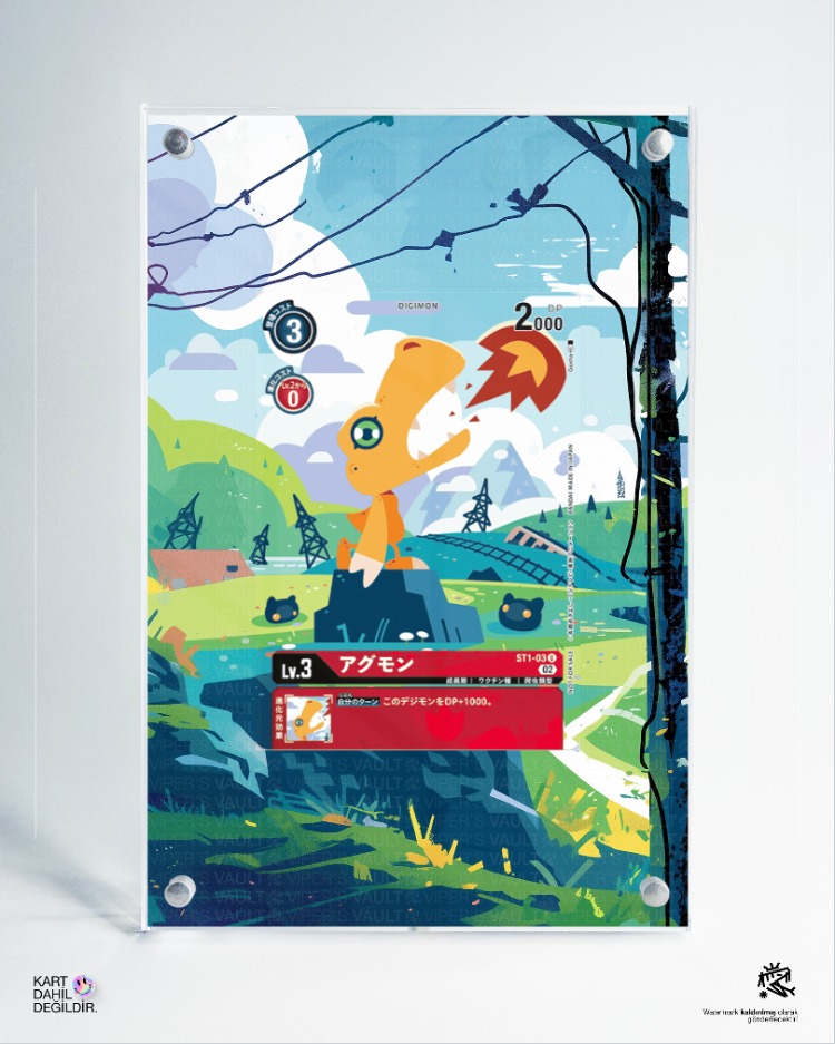 Agumon - Digimon TCG - Extended Art Frame