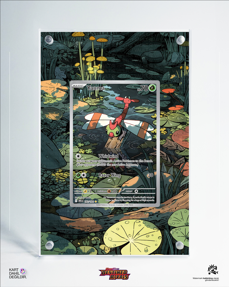 Yanma - Destined Rivals - Extended Art Display
