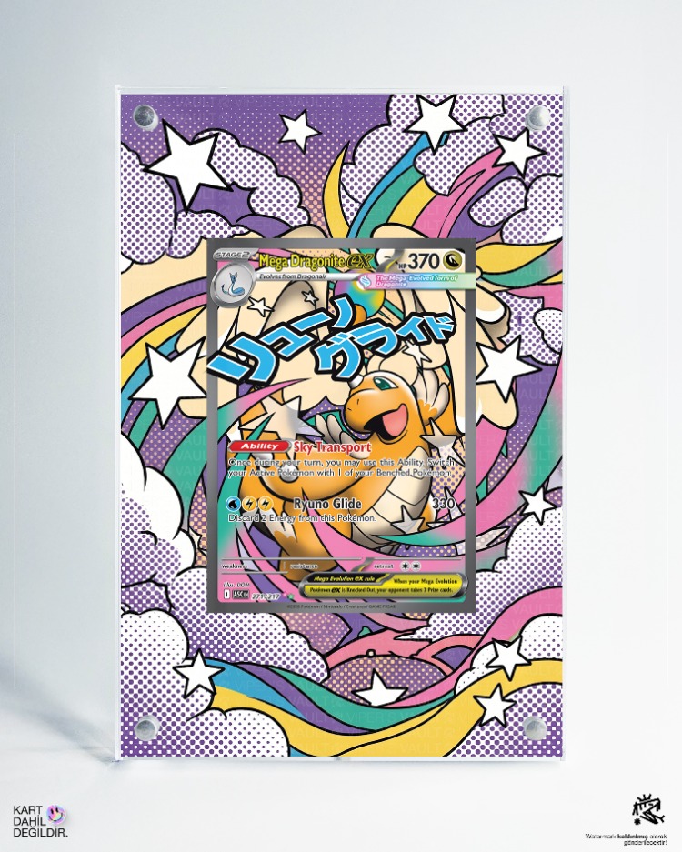 Mega Dragonite ex MA - Ascended Heroes - Extended Art Display