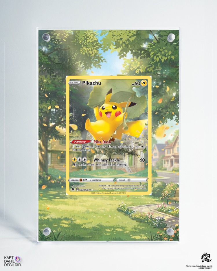 Pikachu - Crown Zenith - Extended Art Display