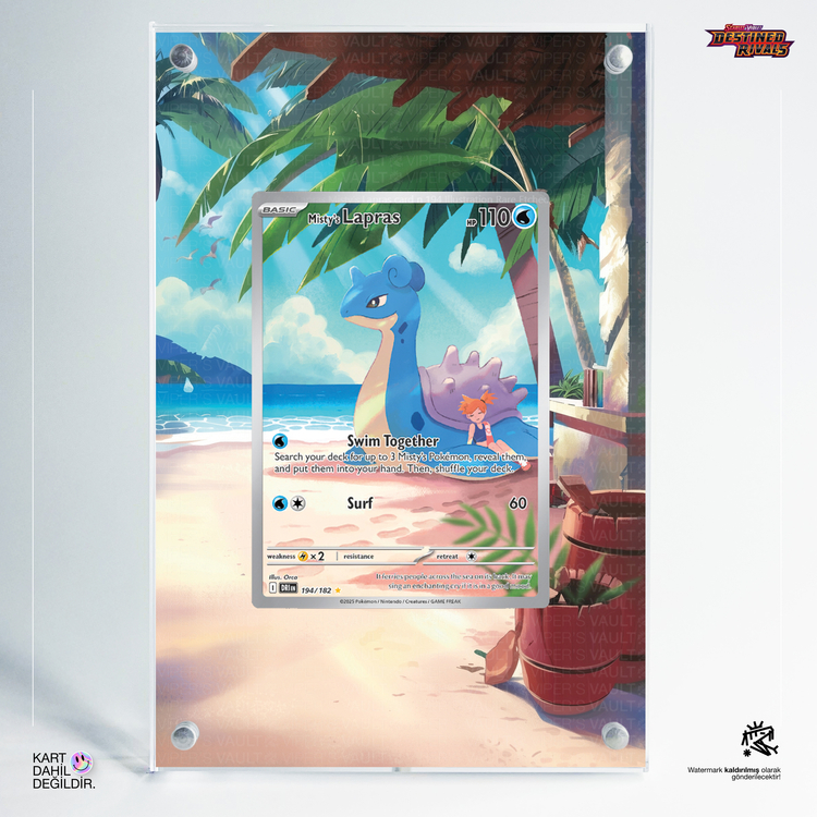 Misty's Lapras - Extended Art Display