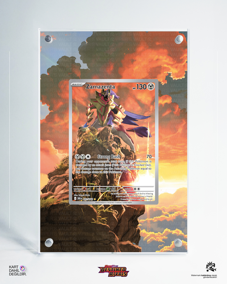 Zamazenta - Destined Rivals - Extended Art Display