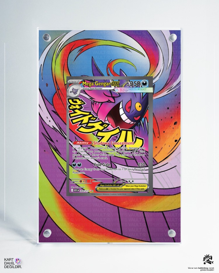 Mega Gengar ex MA - Ascended Heroes - Extended Art Display