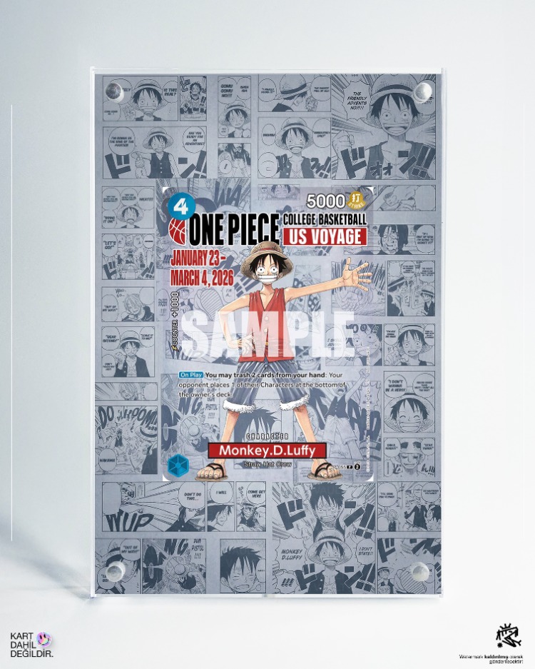 Monkey D. Luffy - P-055 P - Extended Art Display