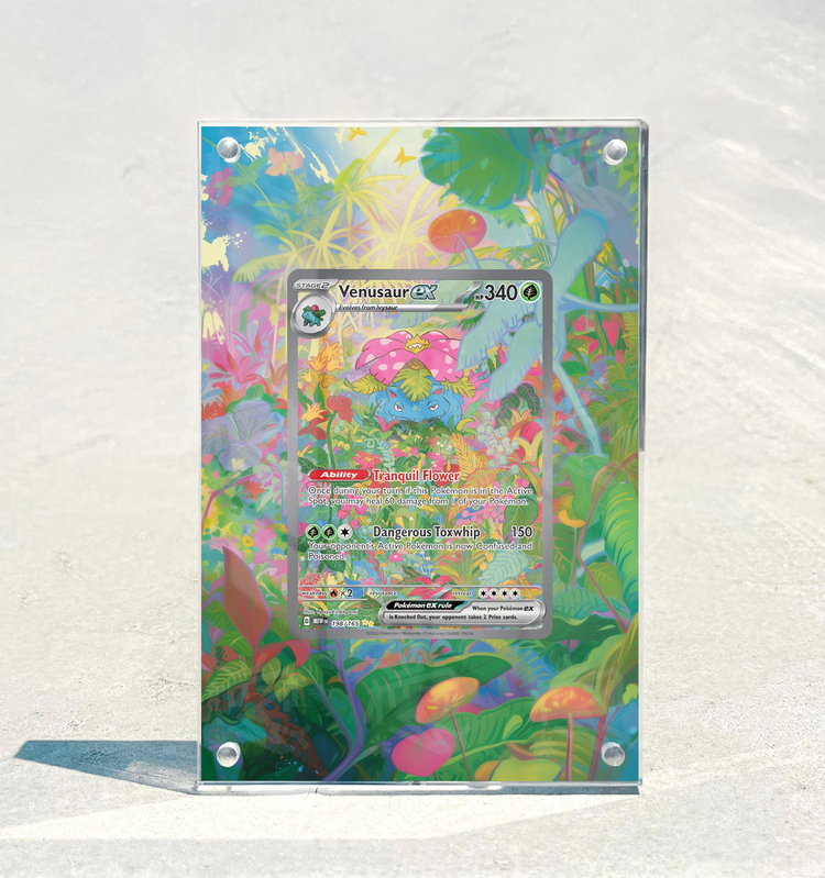 Venusaur 151 – Extended Art Display