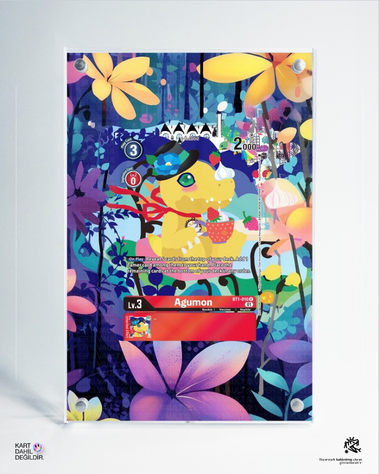 Agumon - Digimon TCG - Extended Art Frame 2