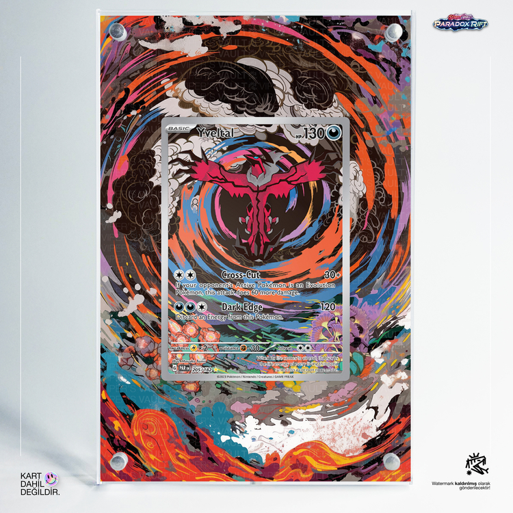 Yveltal Paradox Rift - Extended Art Display