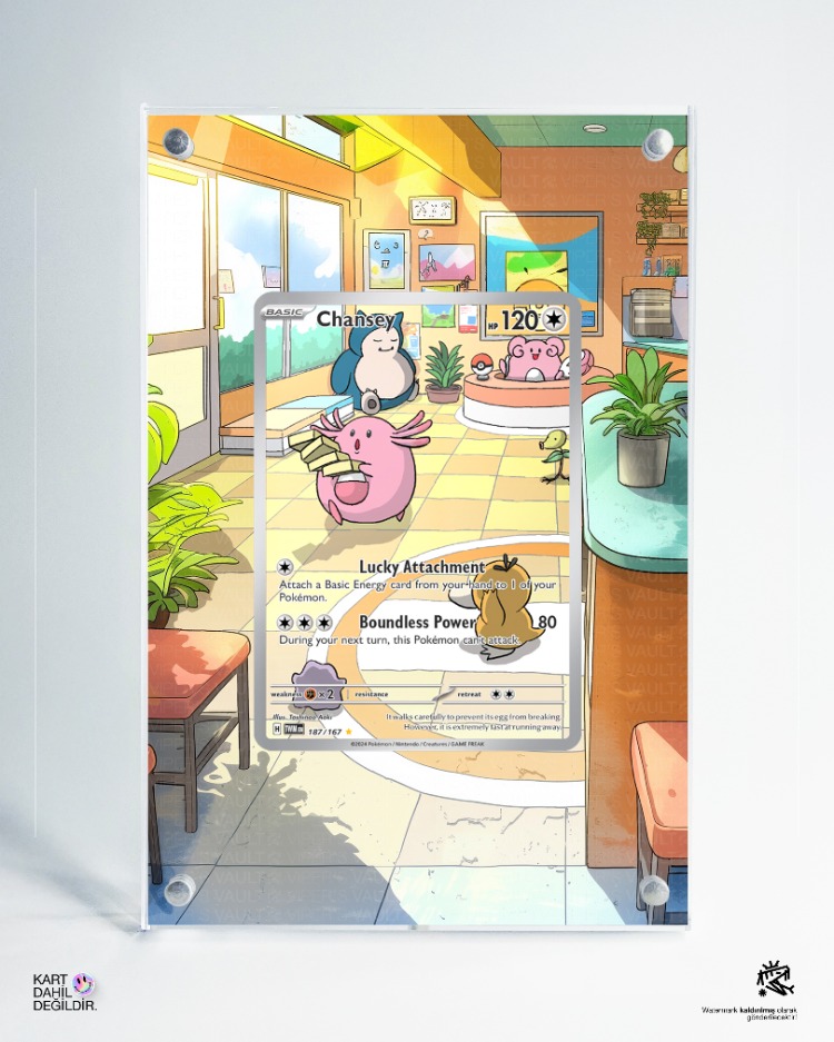 Chansey - Twilight Masquerade - Extended Art Display