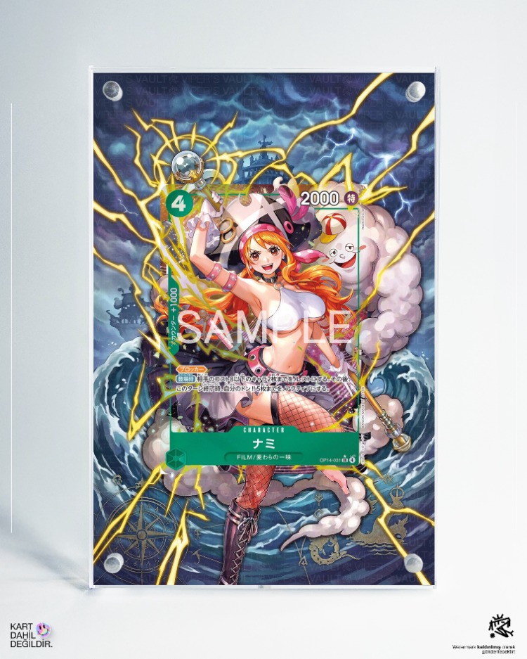 Nami (Alt Art) OP14-031 SR - Extended Art Display