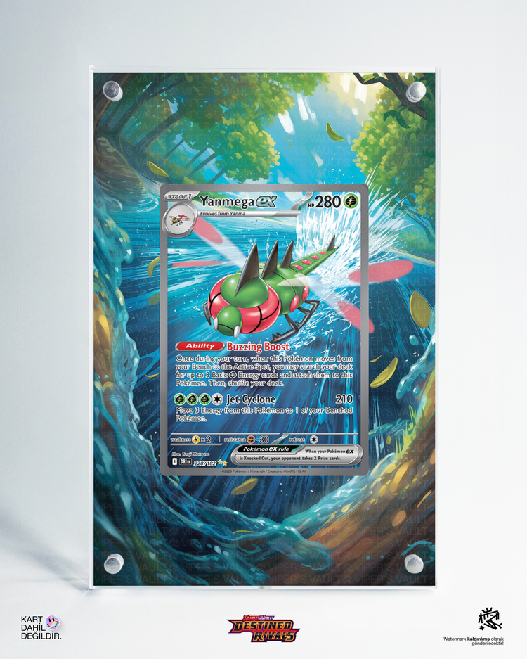 Yanmega - Destined Rivals - Extended Art Display