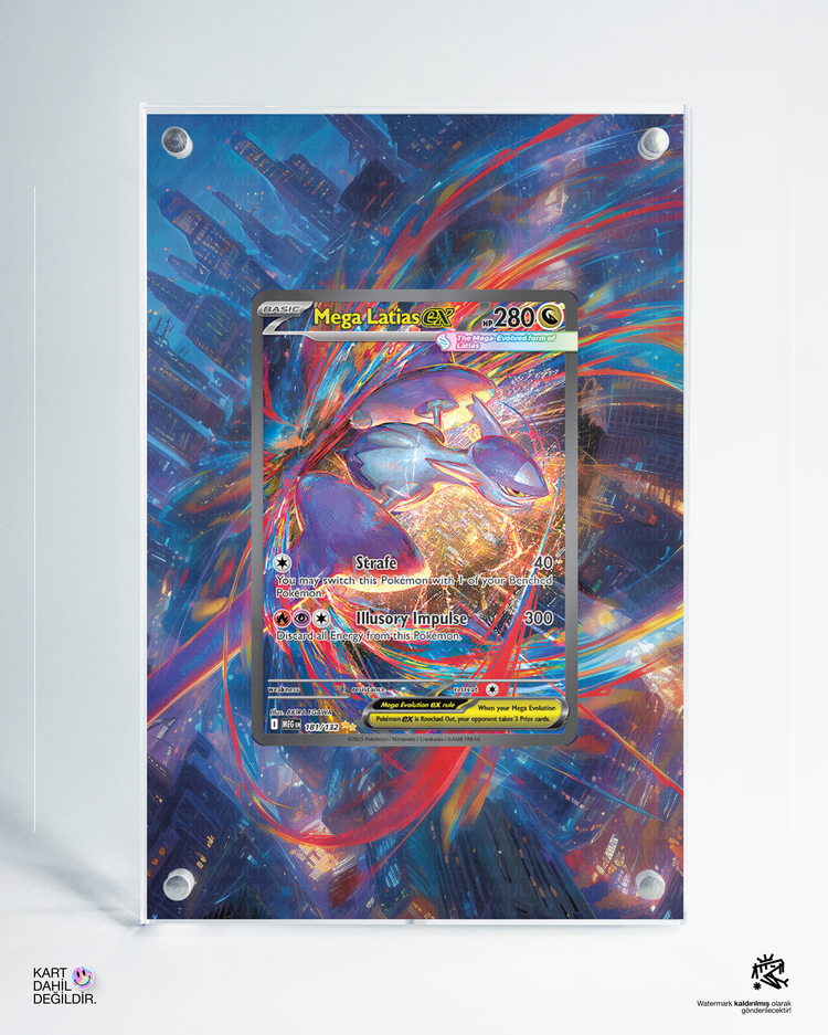 Mega Latias - Mega Evolution - Extended Art Display