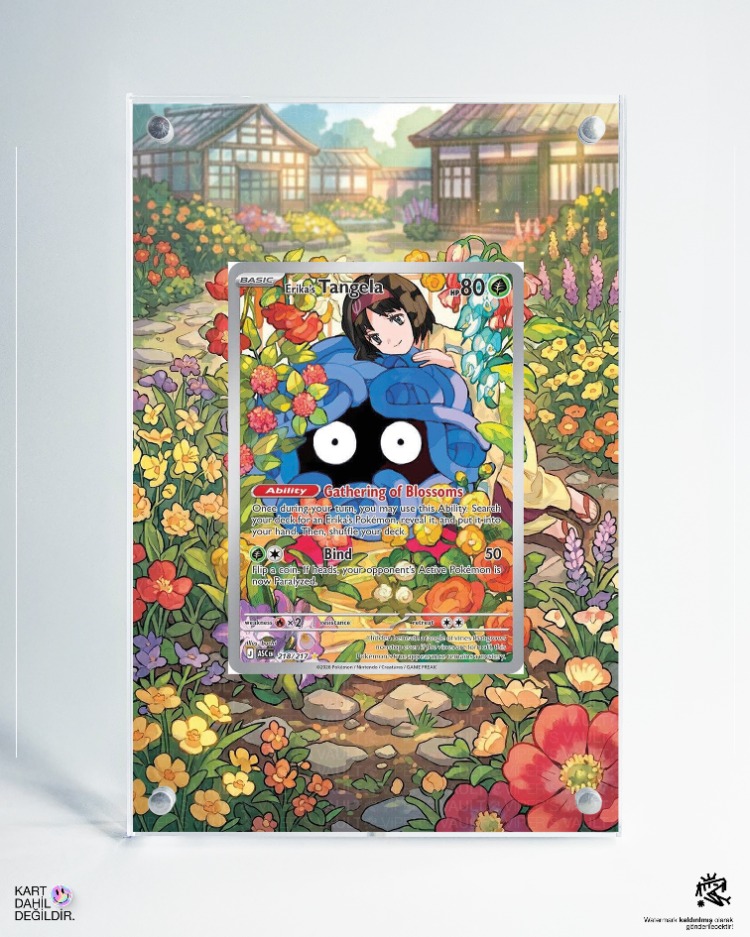 Erika's Tangela.- Ascended Heroes - Extended Art Display