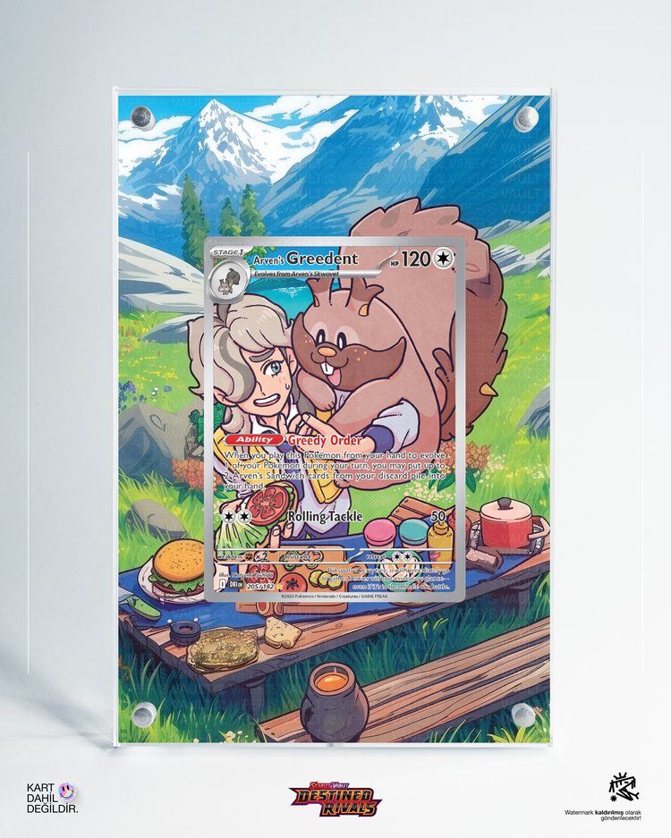 Greedent - Destined Rivals - Extended Art Display