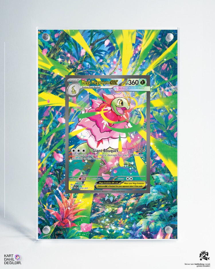 Mega Meganium - Ascended Heroes - Extended Art Display