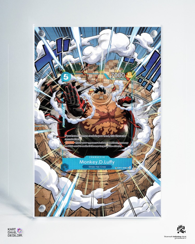 Monkey.D.Luffy OP11-058 - Extended Art Display