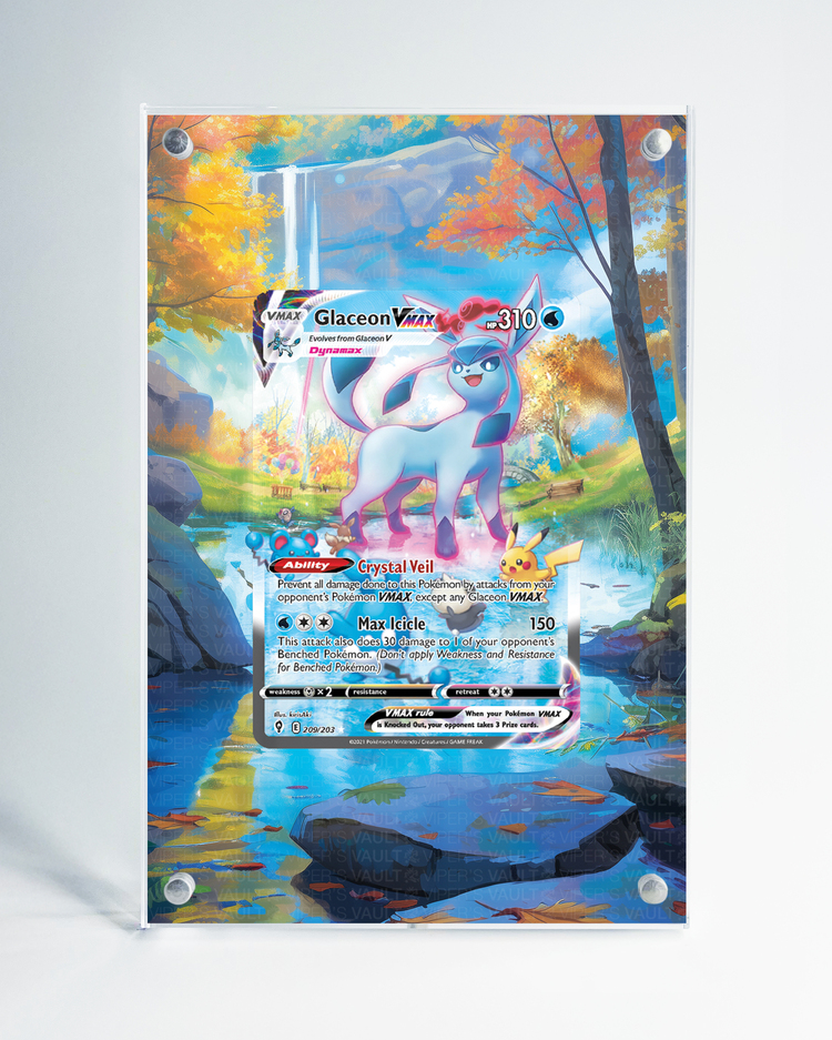 Glaceon VMAX - Extended Art Display