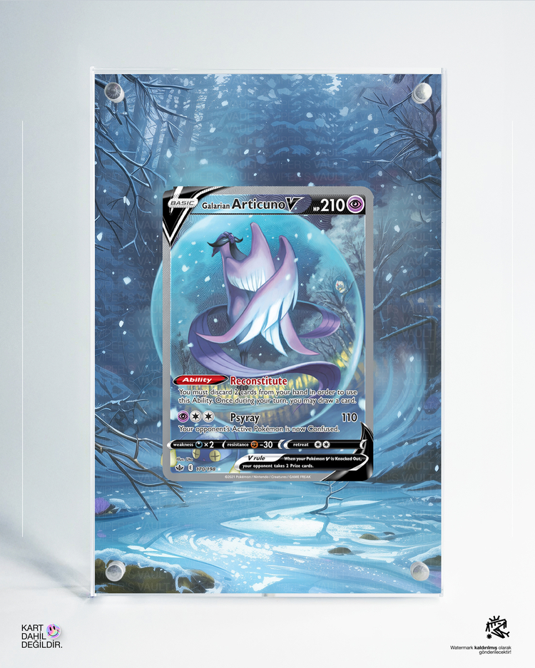 Articuno - Chilling Reign - Extended Art Display