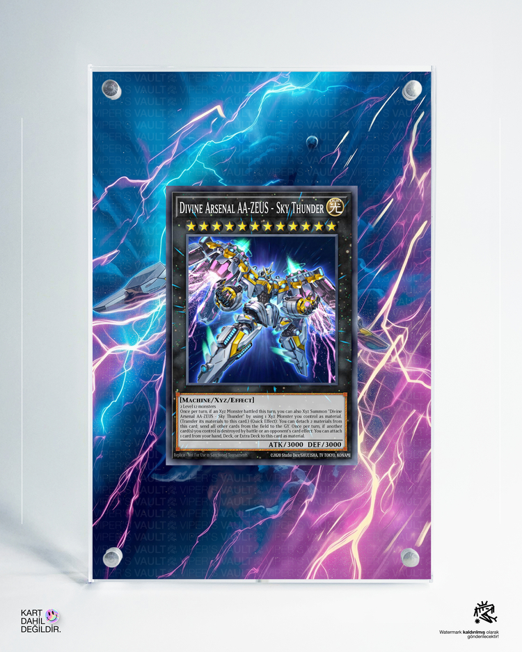 Divine Arsenal AA-ZEUS - Sky Thunder - Yu-Gi-Oh - Extended Art Display