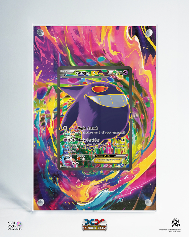 Gengar ex Phantom Forces - Extended Art Display