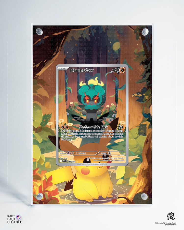 Marshadow - Mega Evolution - Extended Art Display
