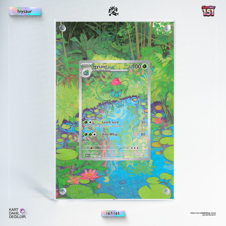 Ivysaur 151 - Extended Art Display