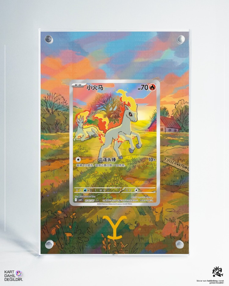 Ponyta Chinese Exclusive – Extended Art Display