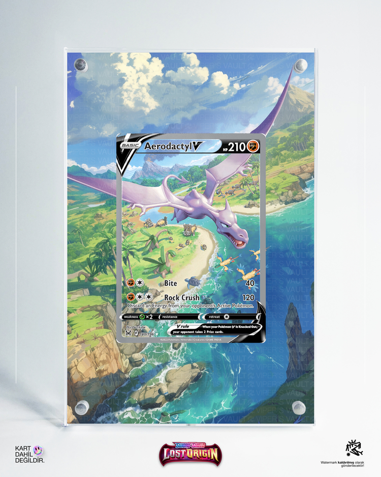 Aerodactyl - Lost Origin - Extended Art Display