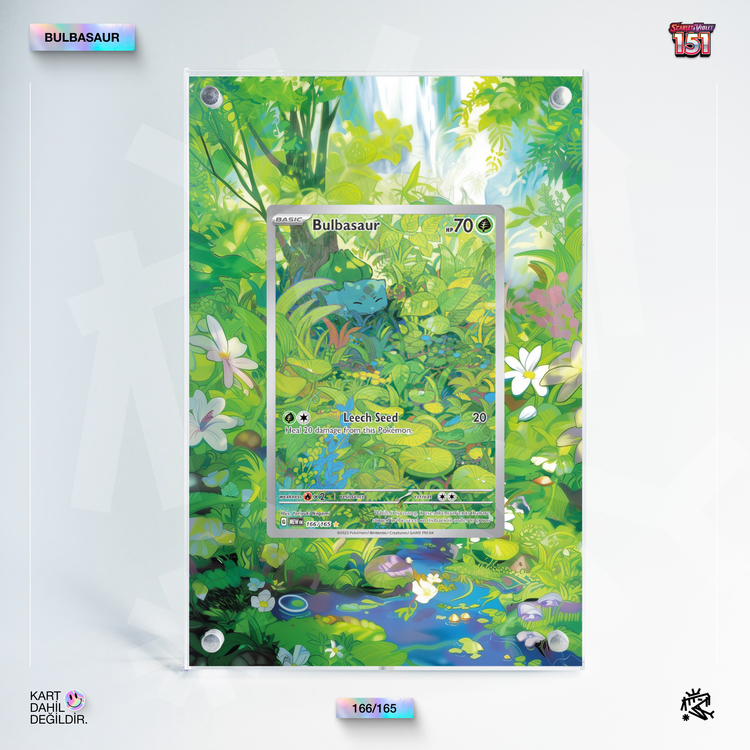 Bulbasaur 151 - Extended Art Display