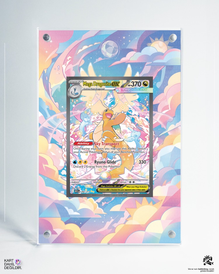 Mega Dragonite v2 - Ascended Heroes - Extended Art Display