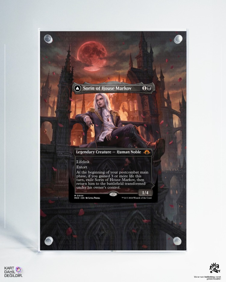 Sorin of House Markow - MTG - Extended Art Display