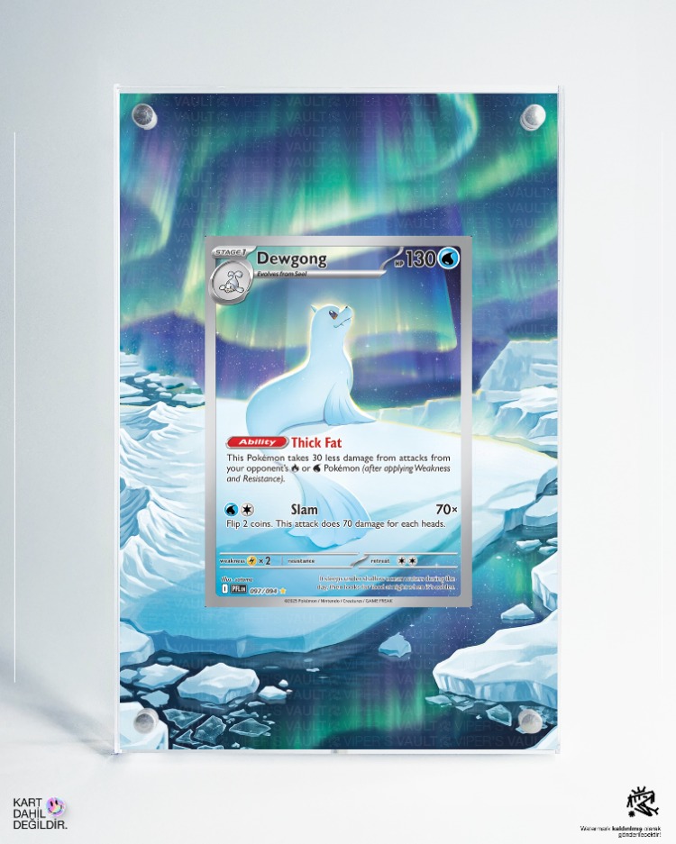 Dewgong - Phantasmal Flames - Extended Art Display