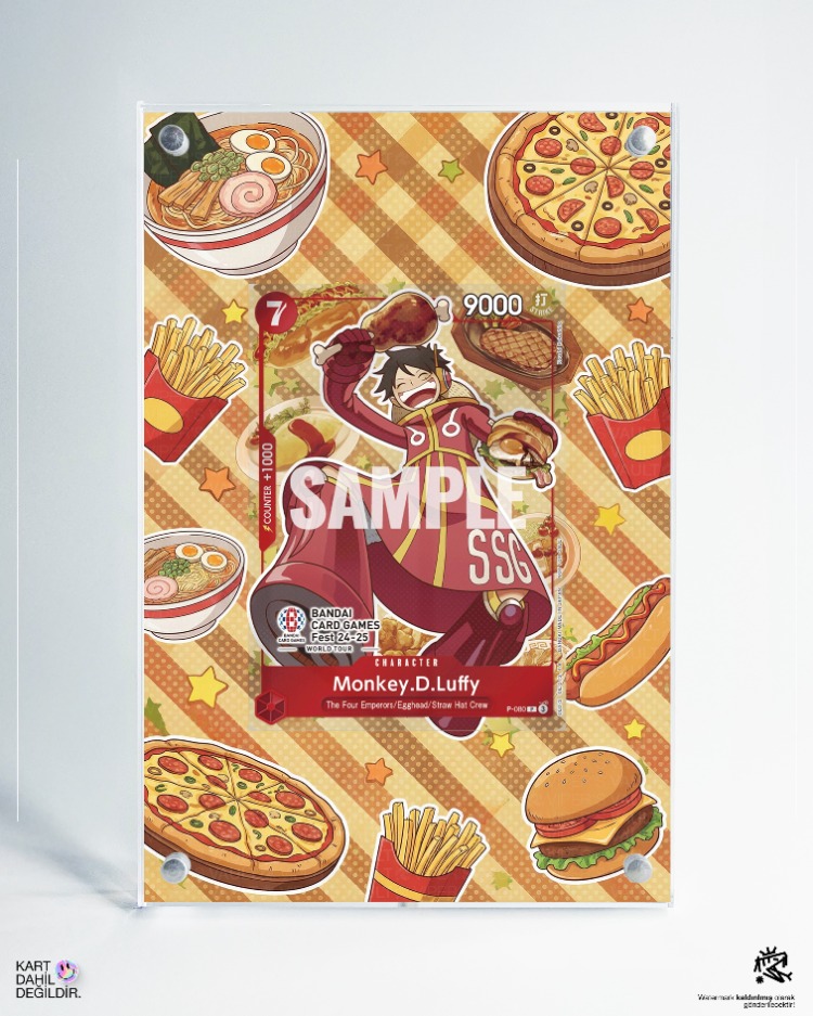 Monkey D. Luffy - P080 - Extended Art Display