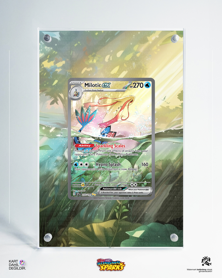 Milotic - Surging Sparks - Extended Art Display