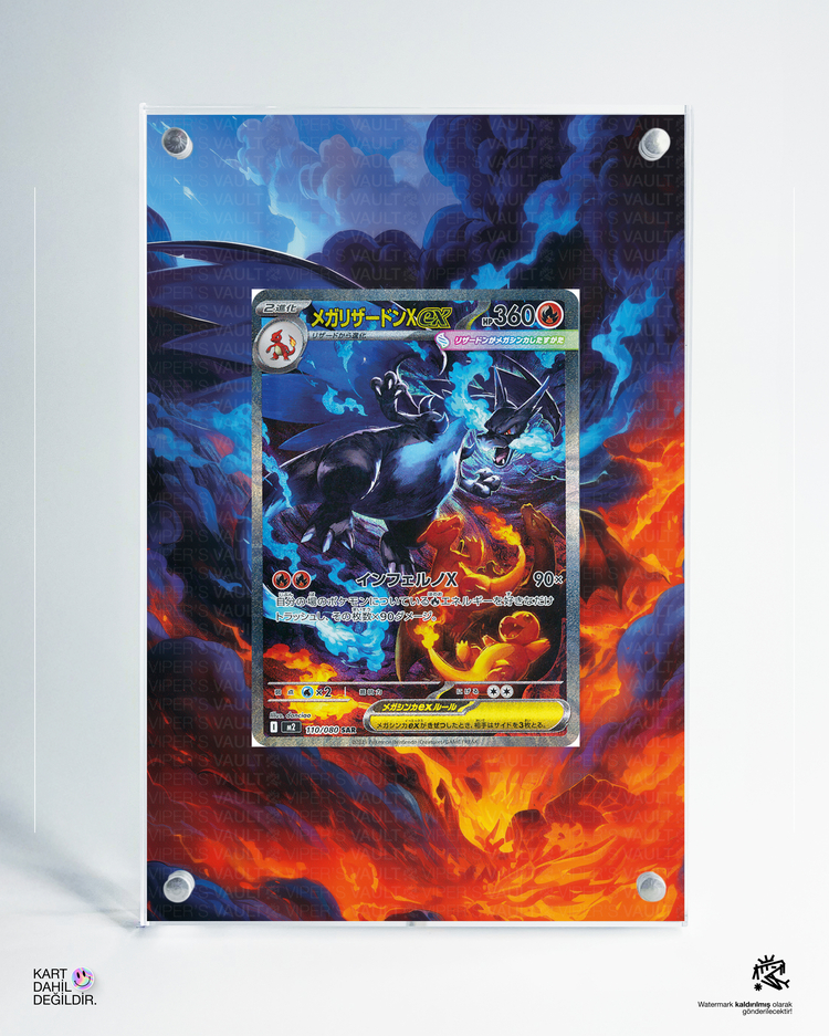 Mega Charizard X - Inferno X - Extended Art Display