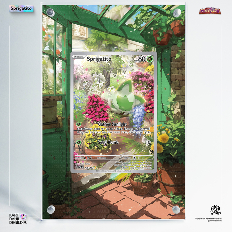 Sprigatito – Extended Art Display