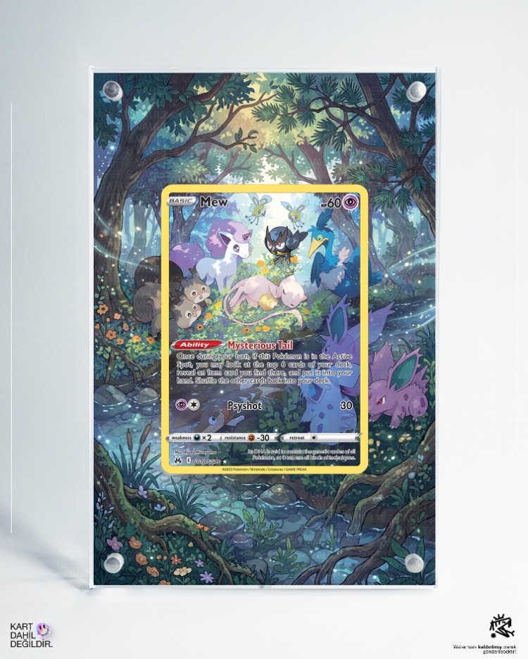 Mew - Crown Zenith - Extended Art Display